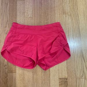 pink lulu shorts